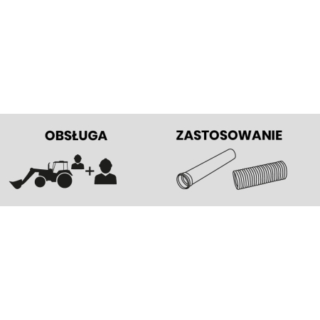 Chwytak Rurowy Poprzeczny Zawieszany Jazon CHRP500 -  do przepustów i rur kanalizacyjnych 500 kg